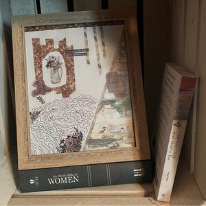 Diy 8x10 picture frame with art for decor